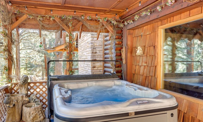Vallecito Cabin | Pet-Friendly Bayfield Cabin w/Game Room & Hot Tub