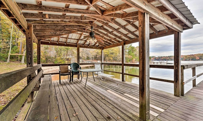 Mayhew Cottage | Pet-Friendly Lake Norman Cottage: Swim, Boat, Fish