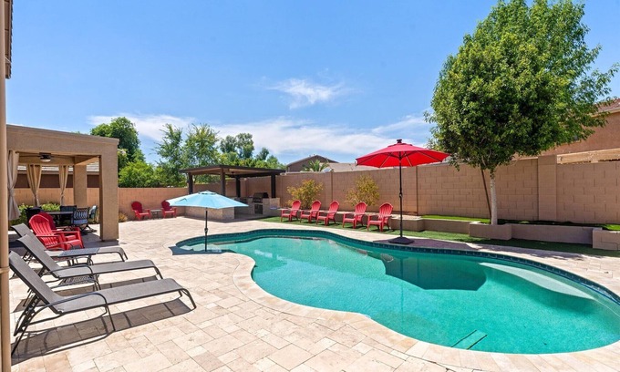 Orchards House | Pool, Grill, Games & Chill - Surprise Awaits!