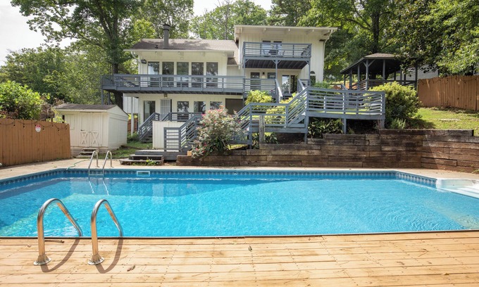 Crestline Heights House | Pool Huge Porch Terrace House