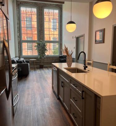 Central City Apartment | Prime 2BR Condo Historic Morris Ave, Downtown Birmingham