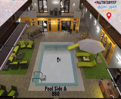 Al Kafrayn Villa | Private Pool - Relax Chalet Deadsea