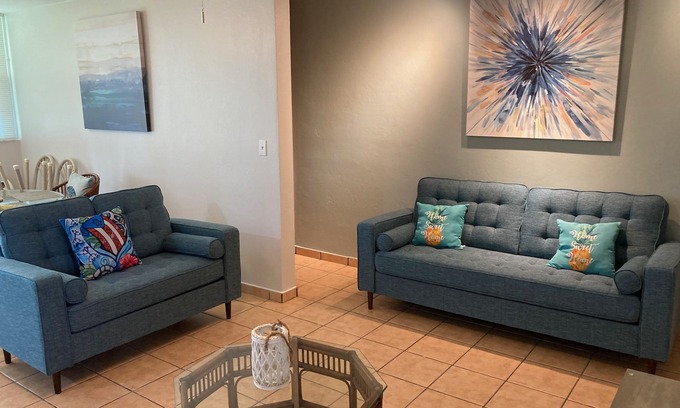 Cabo Rojo Condo | Puerto Salinas 3 bdrm fully air conditioned garden apartment, WiFi, 2 parkings