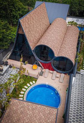 Gabala Villa | Qafqaz Rolling Bungalow HOT POOL