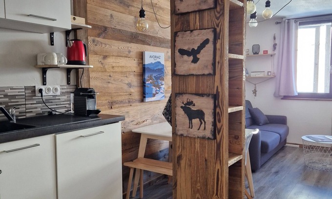 Avoriaz Apartment | Quiet 2-room apartment, ski-in/ski-out.