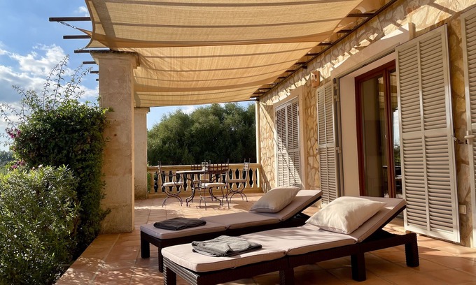 Son Antem House | Quiet dream finca with saltwater pool in Llucmajor: ideal for relaxing!