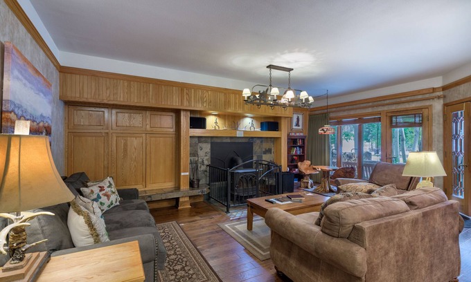 Mountain House Condo | Quiet Location, Private Indoor Hot Tub w/Mountain Views, Close to the Lifts