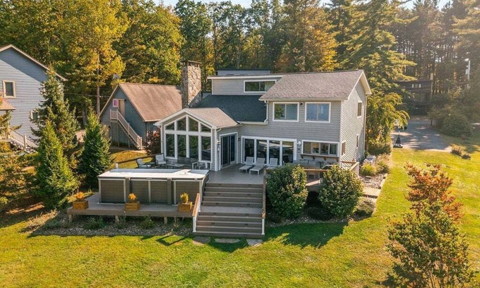 Swanton House | Reel Chill- 4 bedroom home with Dock, Swimspa, Hot tub!