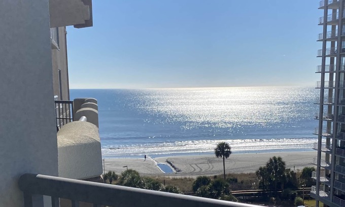 Arcadian Shores Apartment | Relax in LUXURY, OceanView Studio @606H Royale Palms-Kingston PL Resort