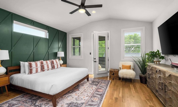 McFerrin Park House | Sanctuary + Hot Tub + Outdoor Haven