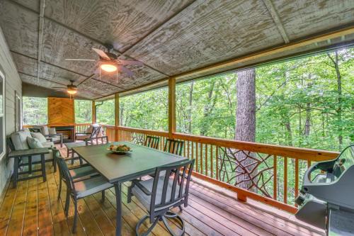 Deer Run House | Sapphire Valley Resort Cabin with Fireplaces and Grill
