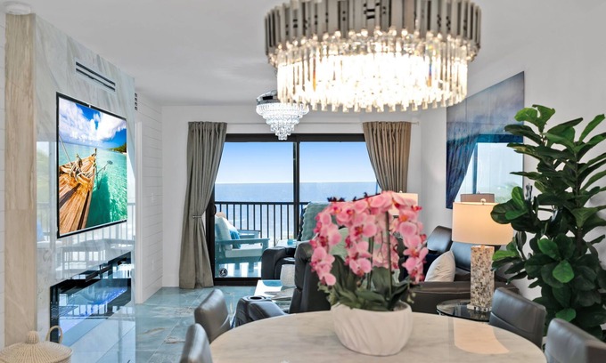 Mid Island Condo | SEASIDE 408. Sea La Vie is a luxurious BEACHFRONT 2BR/2BA Condo in FMB