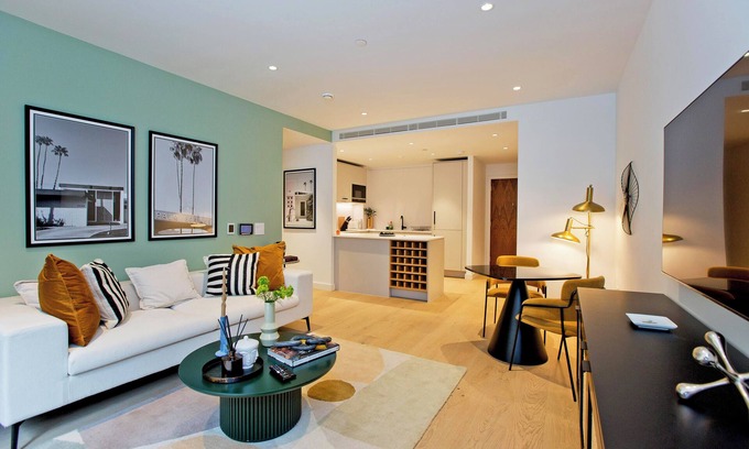 Holborn and Covent Garden Apartment | Signature Luxe 1Bed w/AC