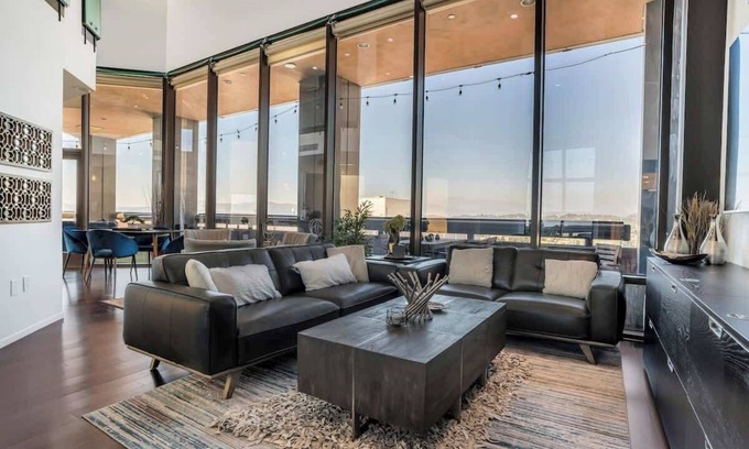 City West Apartment | SK Living | DTLA | 2 Level Penthouse | Balcony