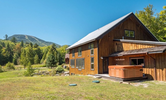 Sunday River Area House | Ski Barn - Stunning timber frame barn with views of Sunday River Ski Resort