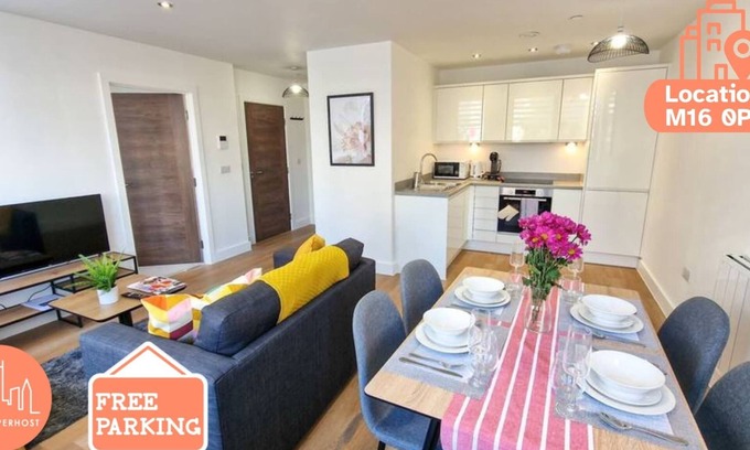 Old Trafford Apartment | Sleeps 3 Free Parking Old Trafford City SuperHost