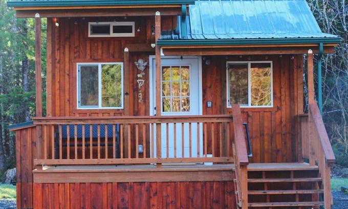 Forks Cabin | Sol Duc Den- East · Sol Duc Den-East, A tiny cabin with big adventures