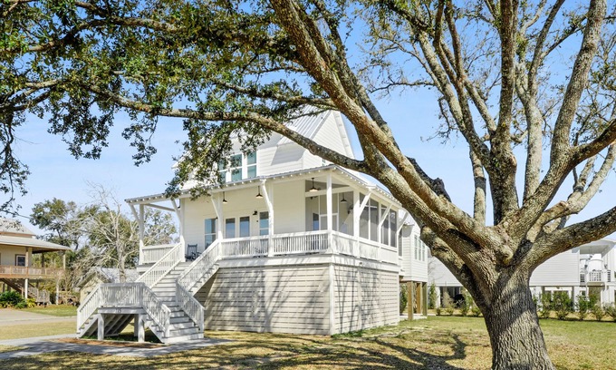 Pass Christian House | Southern Coastal Cottage just steps from the beach