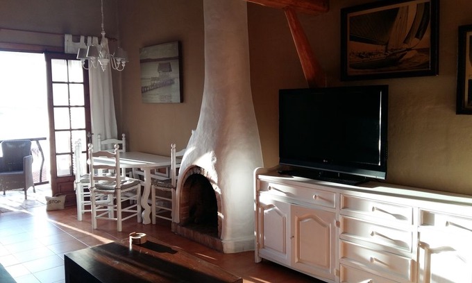 Platges de Fornells Apartment | Spacious apartment, with stunning views of the sea.