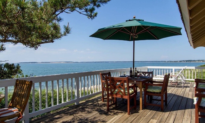 Wellfleet House | Spectacular Private Waterfront Cottage on Bayside. Panoramic Views. Pet Friendly
