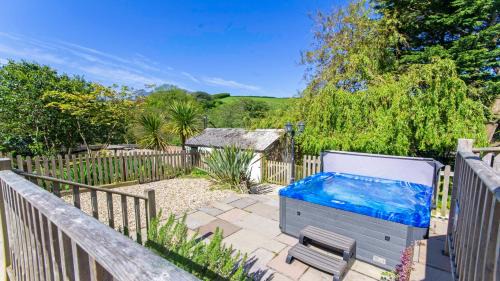 Georgeham House | Streamways Nr Croyde - Large country cottage with valley views, Hot Tub option and private garden cabin, sleeps 12-16
