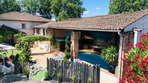 Saint-Jory House | Studio Au Clos Saint Georges , piscine et Spa