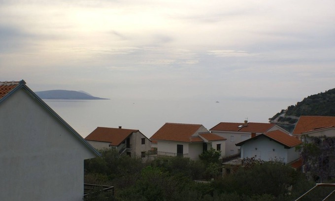 Gradac Apartment | Studio flat with terrace and sea view Podaca, Makarska (AS-313-b)