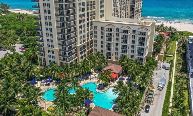 Singer Island Condo | Stunning Oceanfront Resort, enjoy breakfast on your extended balcony