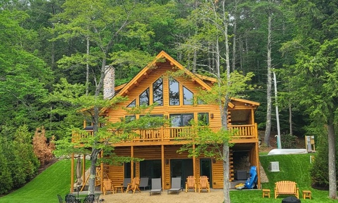 Amherst Cabin | The NEW Damon Pond Log Cabin