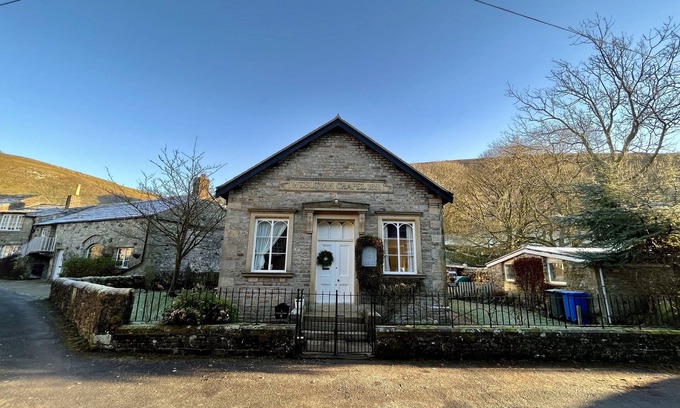 Buckden Cottage | The Old Chapel, Buckden, The Yorkshire Dales. Pets welcome. Garage and garden.