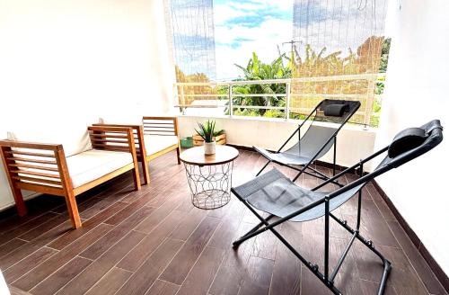 Saint-Pierre Apartment | Ti DODO studio cosy avec 2 piscines