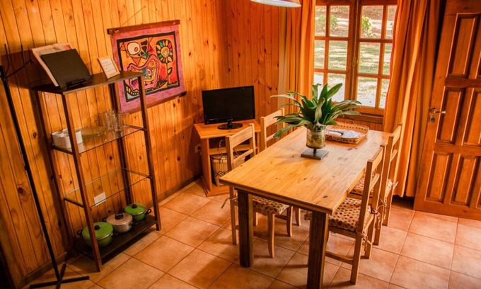 Zona Granja Cabin | Total Relaxation for 4 in Cabin with Gardens and Pool