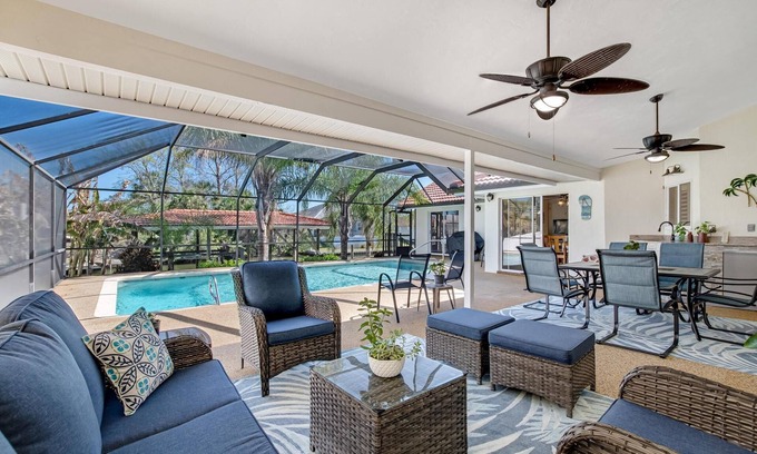 Palm Harbor House | Tranquil Canal Oasis in Palm Coast