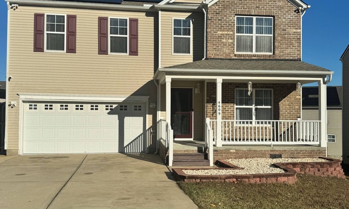 Northeast Raleigh House | Two-Story Getaway Home with Outdoor Jacuzzi and Fire Pit★ EVENTS WELCOMED ★