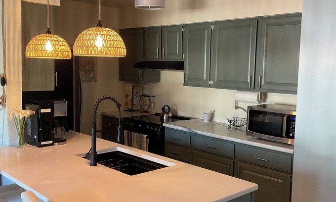 La Pointe Condo | Upper level, one bedroom, one bath condo, with Lake Superior views.