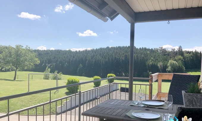 Achberg Apartment | Vacation apartment Schottenhof Walser 1 - Secluded location in the countryside with panoramic views