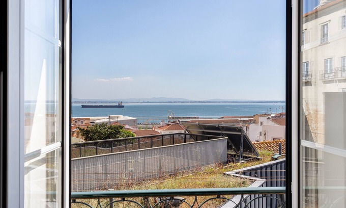 Santo Estevao Apartment | Very quiet and sunny with stunning views over Alfama roofs and Tagus river
