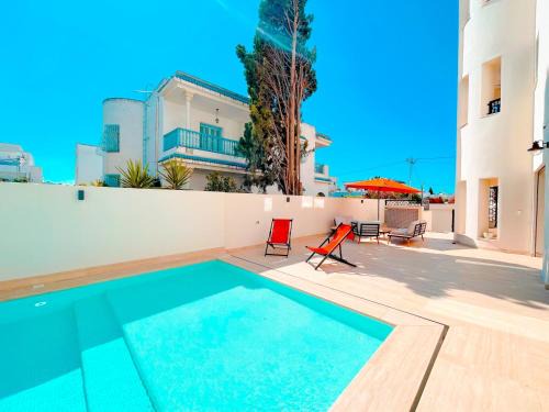 La Marsa Villa | Villa Ambre : détente piscine privée hammam