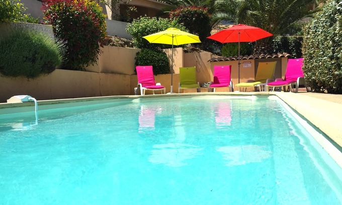 Propriano Villa | VILLA AMELIE SEA AND MOUNTAIN VIEW Heated POOL