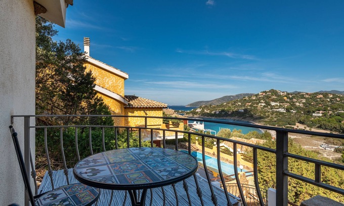 Torre delle Stelle Villa | Villa Camelia with Sea View, Mountain View, Wi-Fi & Terraces; Parking Available