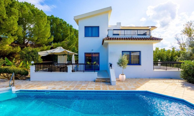 Polis Villa | Villa Charoula Thio Large Private Pool, A/C, WiFi