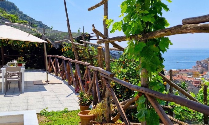 Minori Villa | Villa in Lemon Grove with Sea Views & Sea Breeze