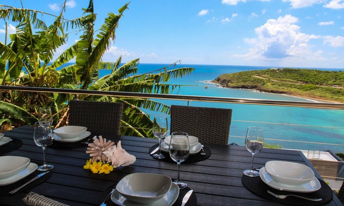 Cole Bay Villa | Villa Olisa, dream villa with a breathtaking view and private pool.
