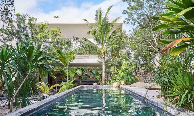 Ek Balam Village Villa | Villa rental in Tulum on the Riviera Maya - 8 bedrroms - Pool - beach