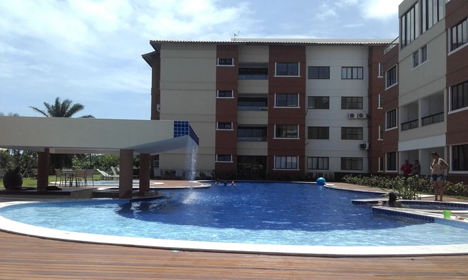 Canto do Mar Apartment | Water Paradise Apart Hotel - Guarajuba - Bahia