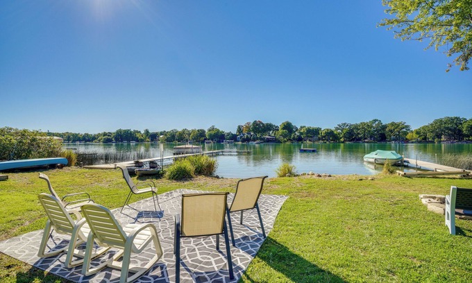 Fond du Lac House | Waterfront Fond du Lac Home on DeNeveu Lake!