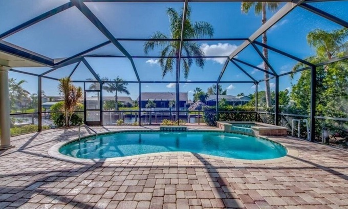 Caloosahatchee House | Waterfront Gold Coast Villa, Heated Pool w/Hot Tub, Southern Exposure