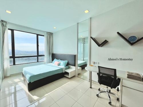 Kampung Bukit Dukong Apartment | WHITE TILES 2人名宿, LANDMARK2, Sg Long, Kajang, FREE WIFI, QUIET SPACE, NICE VIEW