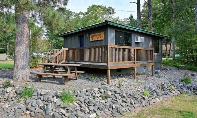 Iron River Cabin | Wolfs Den at The Spot on Buskey Bay in Iron River, WI
