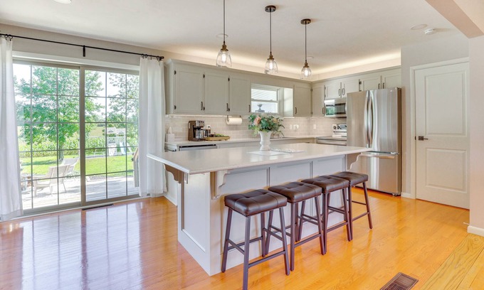 Wooster House | Wooster Family Home w/Yard & Fire Pit!